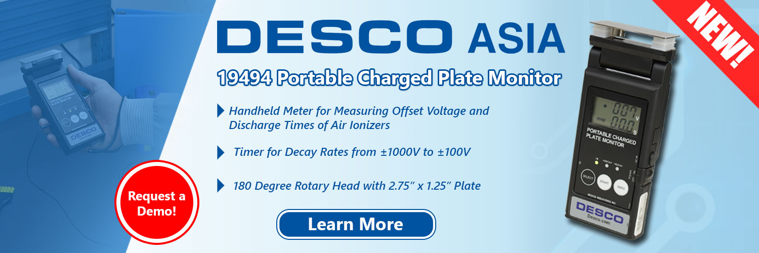Desco Asia - Portable-Charged Plate Monitor