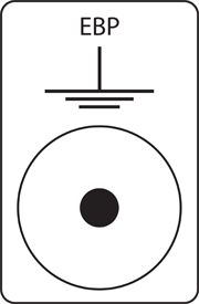 Earth Bonding Point symbol